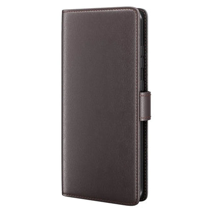 For OnePlus 12R 5G / Ace 3 5G Case Shockproof Genuine Split Leather Phone Cover