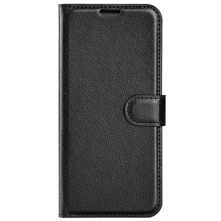 For OnePlus 12R 5G / Ace 3 5G Case Litchi Texture Leather Wallet Flip Cover