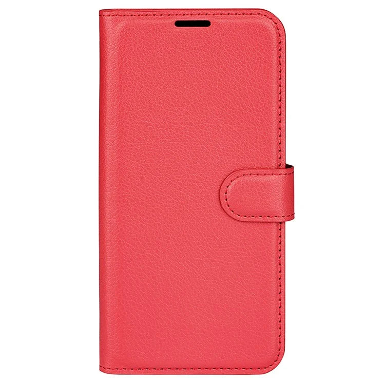 For OnePlus 12R 5G / Ace 3 5G Case Litchi Texture Leather Wallet Flip Cover