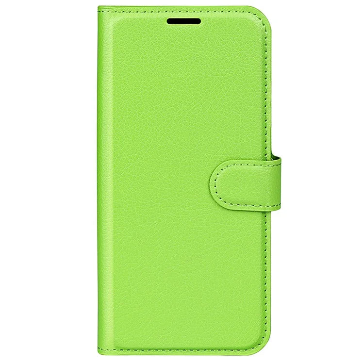 For OnePlus 12R 5G / Ace 3 5G Case Litchi Texture Leather Wallet Flip Cover