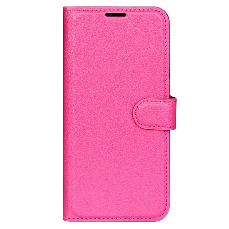 For OnePlus 12R 5G / Ace 3 5G Case Litchi Texture Leather Wallet Flip Cover