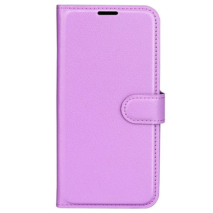 For OnePlus 12R 5G / Ace 3 5G Case Litchi Texture Leather Wallet Flip Cover
