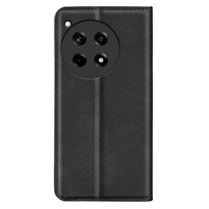 For OnePlus 12R 5G / Ace 3 5G Case PU Leather Wallet Phone Cover Auto-absorbed