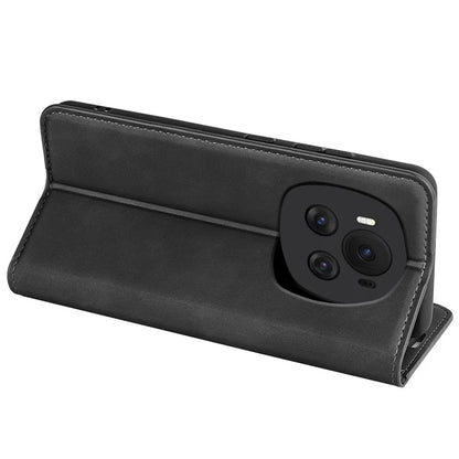 For Honor Magic6 5G Protective Case Skin-Touch PU Leather Phone Cover