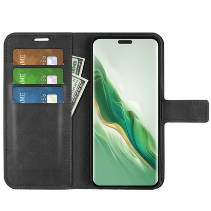 For Honor Magic6 5G Wallet Case Magnetic Closure PU Leather Phone Cover