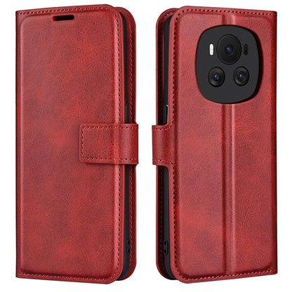 For Honor Magic6 5G Wallet Case Magnetic Closure PU Leather Phone Cover