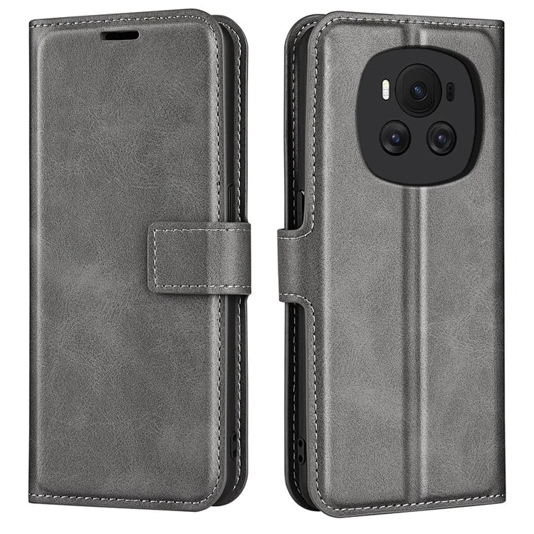 For Honor Magic6 5G Wallet Case Magnetic Closure PU Leather Phone Cover