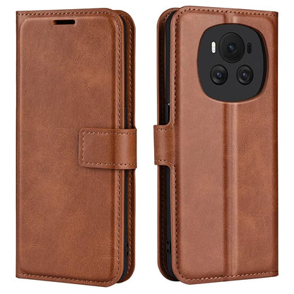 For Honor Magic6 5G Wallet Case Magnetic Closure PU Leather Phone Cover