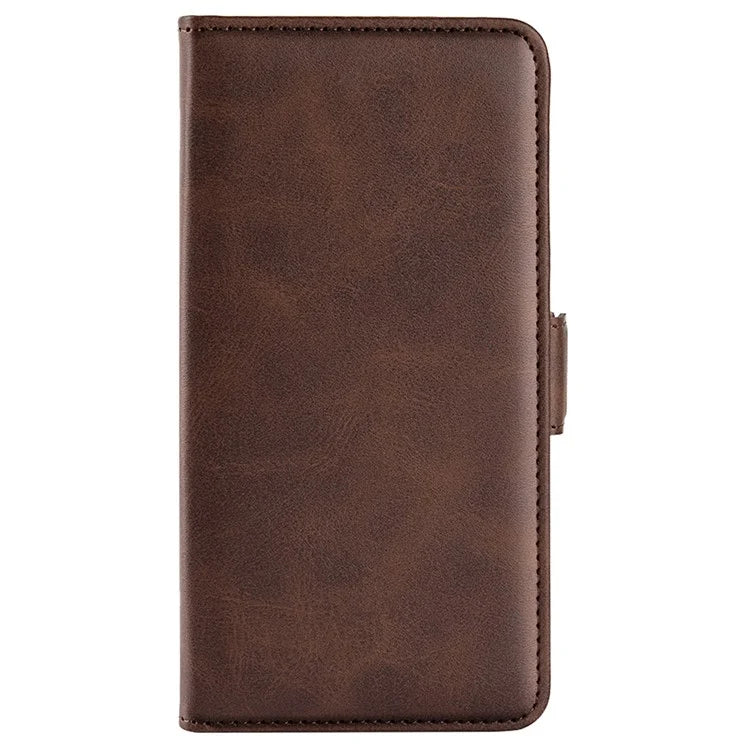 For Honor Magic6 5G Case Dual Magnetic Clasp Folio Leather Cell Phone Cover