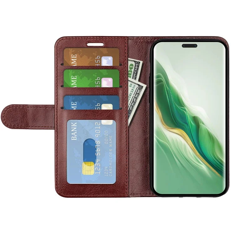 For Honor Magic6 5G Wallet Phone Case Viewing Stand Leather Flip Cover