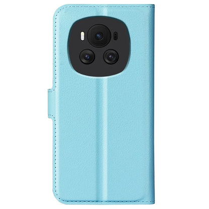 For Honor Magic6 5G Case Litchi Texture PU Leather Phone Cover
