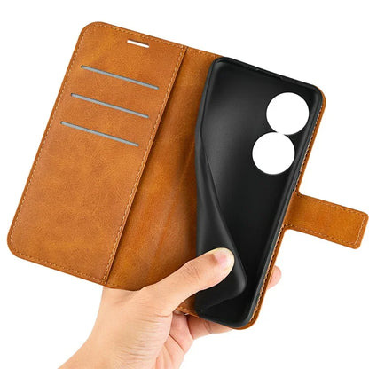 For Honor X7b 4G Wallet Phone Case Magnetic Closure PU Leather Flip Cover
