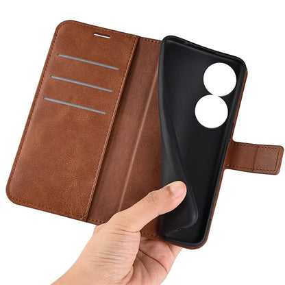 For Honor X7b 4G Wallet Phone Case Magnetic Closure PU Leather Flip Cover