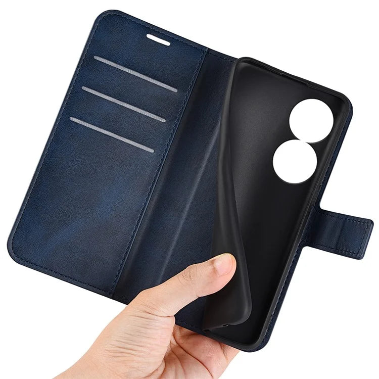 For Honor X7b 4G Wallet Phone Case Magnetic Closure PU Leather Flip Cover