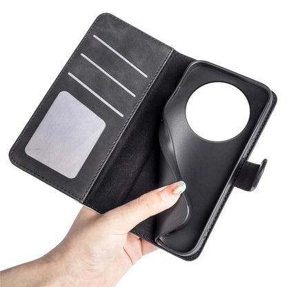 For Xiaomi Redmi A3 Wallet Case PU Leather Color Splicing Shockproof Phone Cover