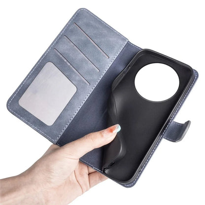 For Xiaomi Redmi A3 Wallet Case PU Leather Color Splicing Shockproof Phone Cover