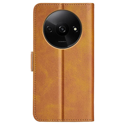 For Xiaomi Redmi A3 Case Dual Magnetic Clasp Leather Cell Phone Cover