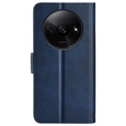 For Xiaomi Redmi A3 Case Dual Magnetic Clasp Leather Cell Phone Cover
