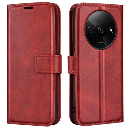 For Xiaomi Redmi A3 PU Leather Case Magnetic Closure Wallet Phone Cover