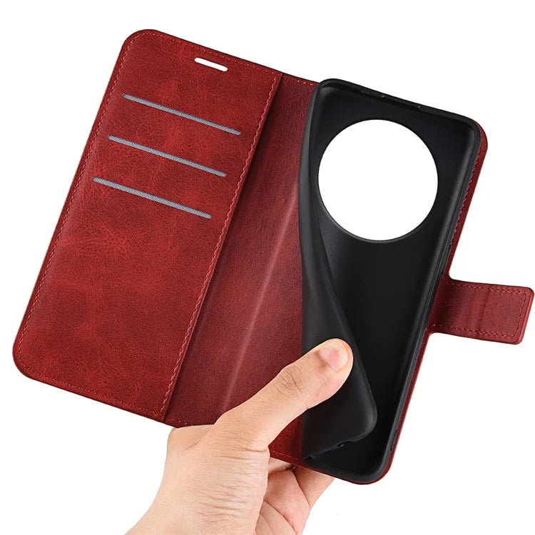 For Xiaomi Redmi A3 PU Leather Case Magnetic Closure Wallet Phone Cover