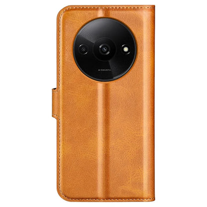 For Xiaomi Redmi A3 PU Leather Case Magnetic Closure Wallet Phone Cover
