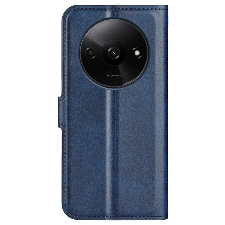 For Xiaomi Redmi A3 PU Leather Case Magnetic Closure Wallet Phone Cover
