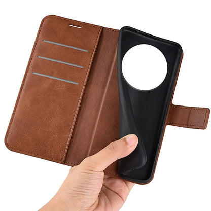 For Xiaomi Redmi A3 PU Leather Case Magnetic Closure Wallet Phone Cover