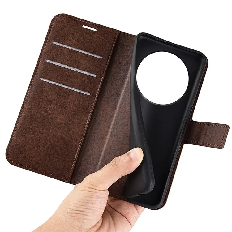 For Xiaomi Redmi A3 PU Leather Case Magnetic Closure Wallet Phone Cover