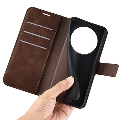 For Xiaomi Redmi A3 PU Leather Case Magnetic Closure Wallet Phone Cover