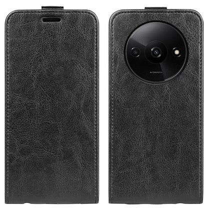 For Xiaomi Redmi A3 Vertical Flip Phone Case Leather Shockproof Protective Cover