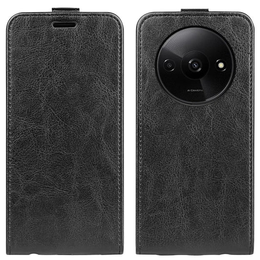 For Xiaomi Redmi A3 Vertical Flip Phone Case Leather Shockproof Protective Cover