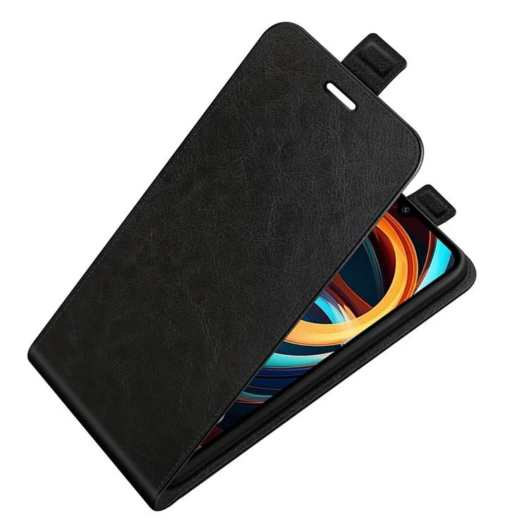 For Xiaomi Redmi A3 Vertical Flip Phone Case Leather Shockproof Protective Cover