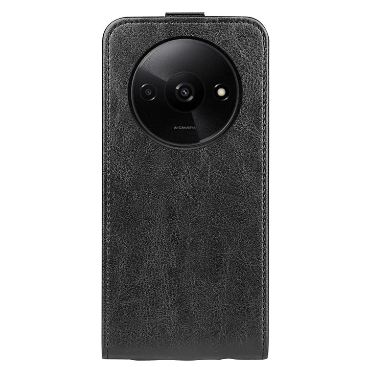 For Xiaomi Redmi A3 Vertical Flip Phone Case Leather Shockproof Protective Cover