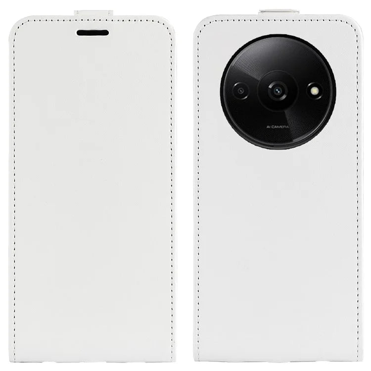 For Xiaomi Redmi A3 Vertical Flip Phone Case Leather Shockproof Protective Cover