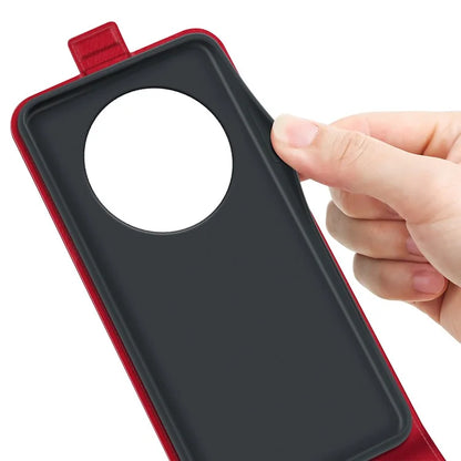 For Xiaomi Redmi A3 Vertical Flip Phone Case Leather Shockproof Protective Cover