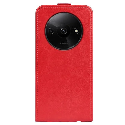 For Xiaomi Redmi A3 Vertical Flip Phone Case Leather Shockproof Protective Cover