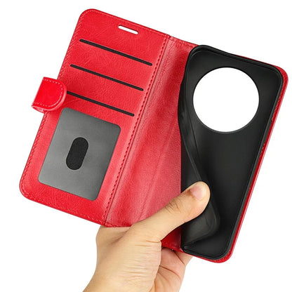 For Xiaomi Redmi A3 Case Leather Crazy Horse Texture Wallet Folio Phone Cover