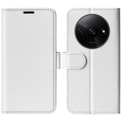 For Xiaomi Redmi A3 Case Leather Crazy Horse Texture Wallet Folio Phone Cover