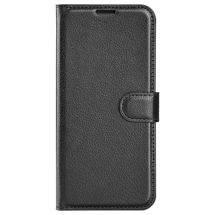 For Xiaomi Redmi A3 Case Litchi Texture PU Leather Folding Stand Phone Cover
