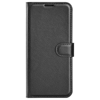 For Xiaomi Redmi A3 Case Litchi Texture PU Leather Folding Stand Phone Cover