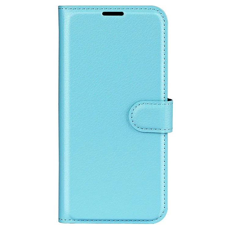 For Xiaomi Redmi A3 Case Litchi Texture PU Leather Folding Stand Phone Cover