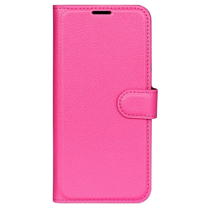 For Xiaomi Redmi A3 Case Litchi Texture PU Leather Folding Stand Phone Cover