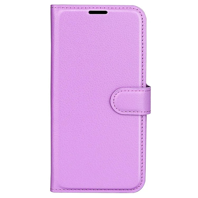 For Xiaomi Redmi A3 Case Litchi Texture PU Leather Folding Stand Phone Cover