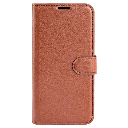 For Xiaomi Redmi A3 Case Litchi Texture PU Leather Folding Stand Phone Cover