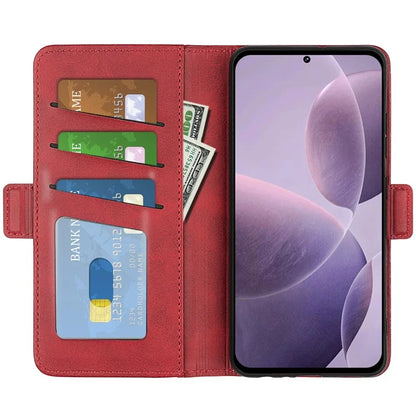 For Xiaomi Redmi K70 5G / K70 Pro 5G Case Dual Magnetic Clasp Leather Flip Phone Cover