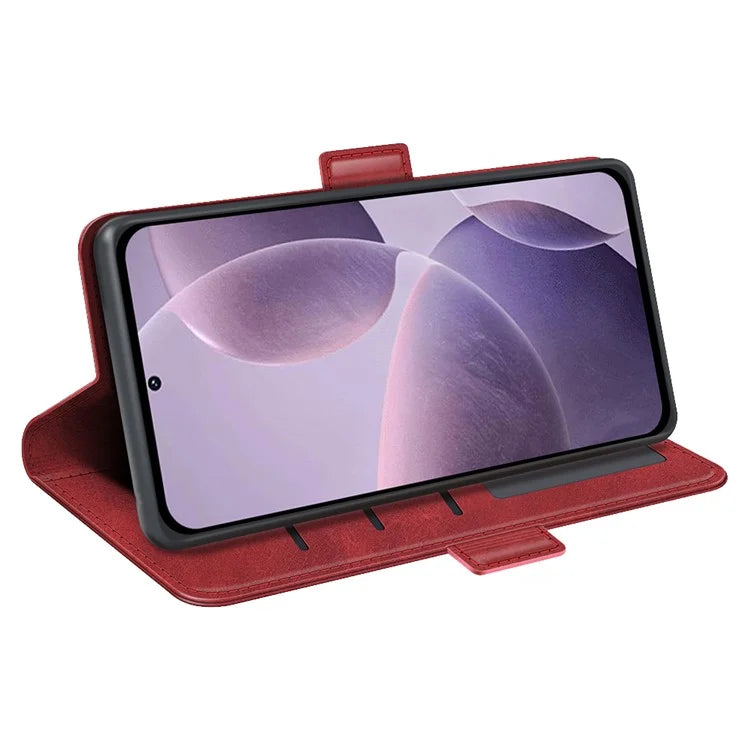 For Xiaomi Redmi K70 5G / K70 Pro 5G Case Dual Magnetic Clasp Leather Flip Phone Cover