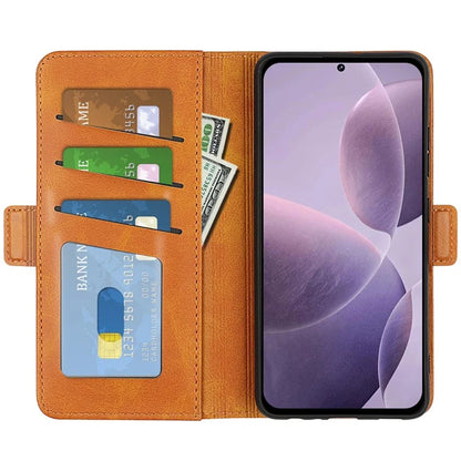 For Xiaomi Redmi K70 5G / K70 Pro 5G Case Dual Magnetic Clasp Leather Flip Phone Cover