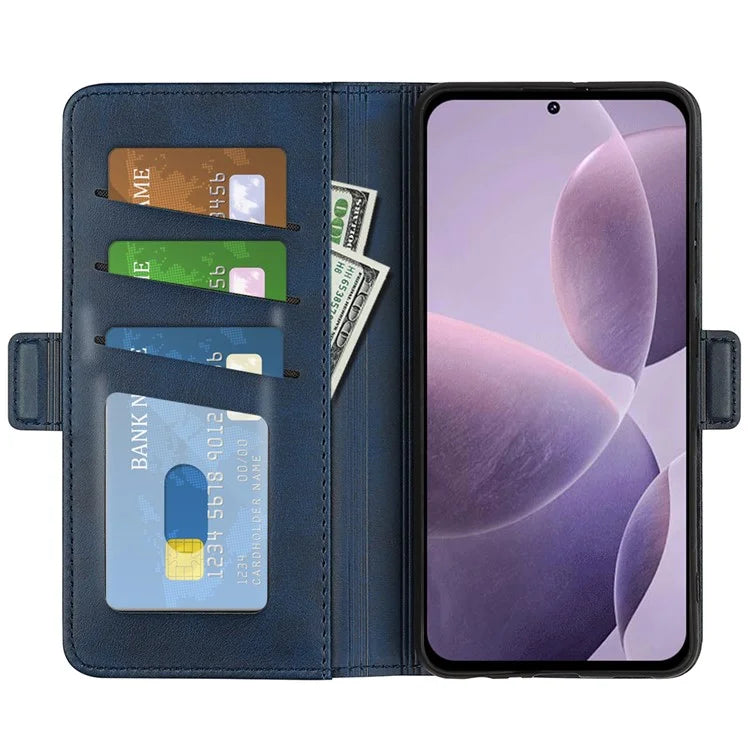 For Xiaomi Redmi K70 5G / K70 Pro 5G Case Dual Magnetic Clasp Leather Flip Phone Cover