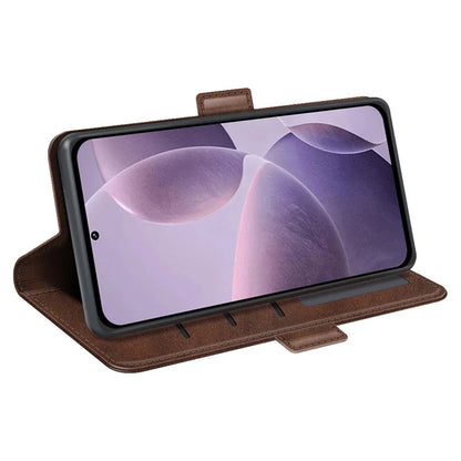 For Xiaomi Redmi K70 5G / K70 Pro 5G Case Dual Magnetic Clasp Leather Flip Phone Cover