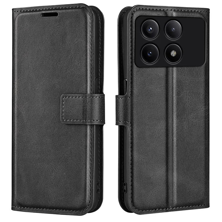 For Xiaomi Redmi K70E 5G / Poco X6 Pro 5G Case Shockproof PU Leather Card Holder Phone Cover